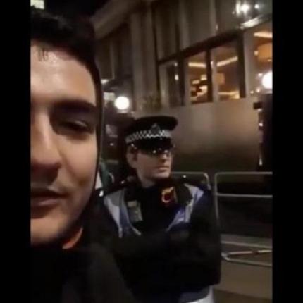 Έλληνας βρίζει αστυνομικό στο Λονδίνο 