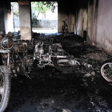 φωτιά θεσσαλονίκη πολυκατοικία