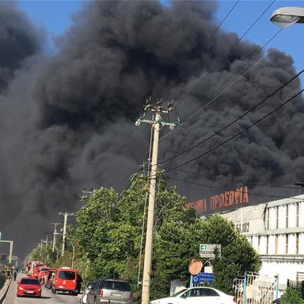 φωτια στη Μεταμόρφωση