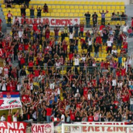 Με κόσμο ο Ολυμπιακός στο Παγκρήτιο