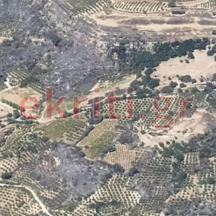 Δεκάδες στρέμματα έγιναν στάχτη