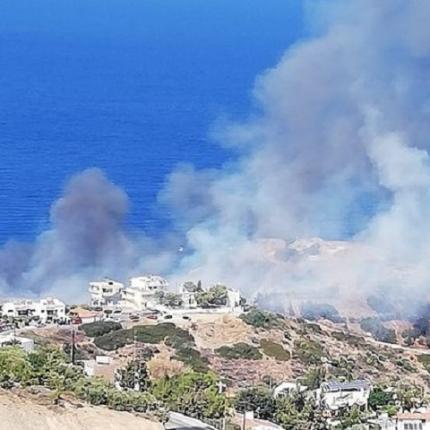 Πως φαίνεται η φωτιά από ψηλά