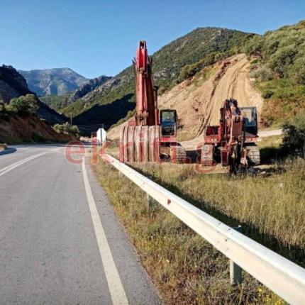 ρυθμοί... χελώνας στα έργα για την κατολίσθηση