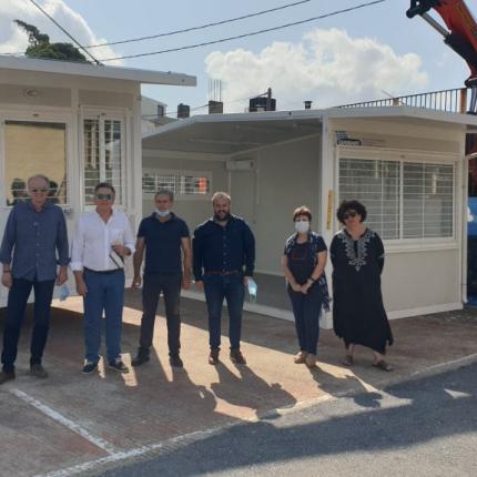 Τοποθέτηση 3 νέων προκατασκευασμένων αιθουσών διδασκαλίας στο Δήμο Μινώα Πεδιάδας