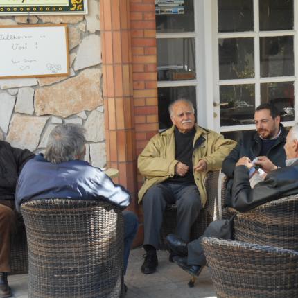 Σε χωριά της Μεσαράς ο Φραγκίσκος Παρασύρης