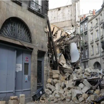κατάρρευση κτιρίου Γαλλία