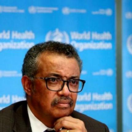  διευθυντής ΠΟΥ Τέντρος Αντανόμ Γκεμπρεγέσους