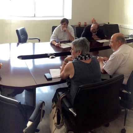 Συνάντηση βουλευτών του ΣΥΡΙΖΑ με τον Πρύτανη του Πανεπιστημίου Κρήτης