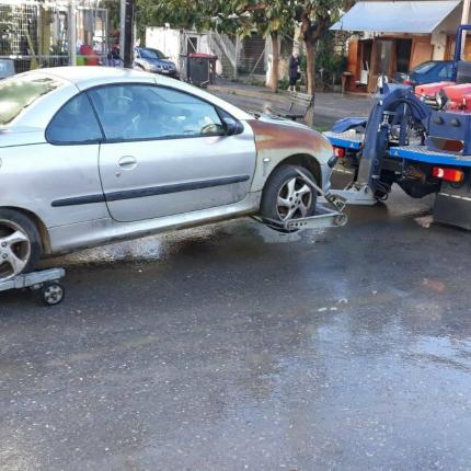Γερανος Τροχαία