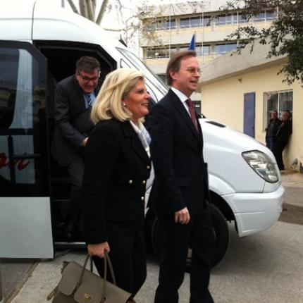 Δρακόντεια μέτρα ασφαλείας στα εγκαίνια της Σχολής από τον Γερμανό Υφυπουργό