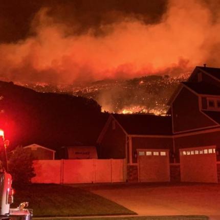 Η μεγάλη φωτιά στη Γιούτα