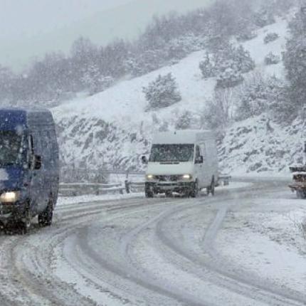 Βαρυχειμωνιά σε όλη την Κύπρο