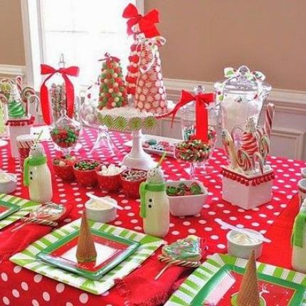 Ιδέες για να διακοσμήσετε το χριστουγεννιάτικο τραπέζι!