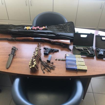 Τα ευρήματα της αστυνομίας.