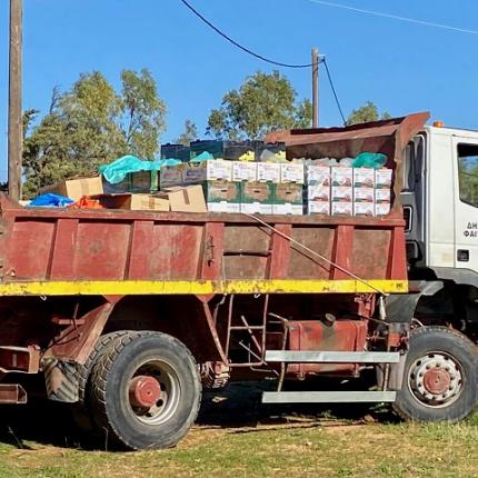 Παροχή βοήθειας από τον δήμο Μινώα Πεδιάδος στον δήμο Χερσονήσου