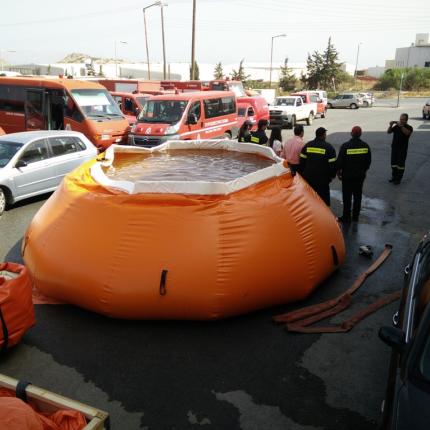 Υδατοδεξαμενές χιλιάδων λίτρων: Από τον Δήμο Ηρακλείου στην Πυροσβεστική