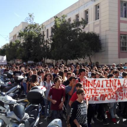καταληψεις σχολεια ηρακλειο