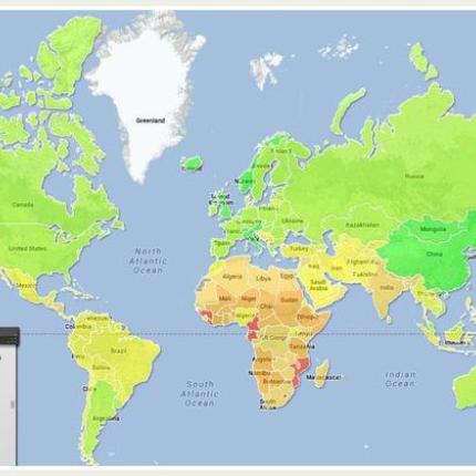 Ο παγκόσμιος χάρτης του IQ - Δείτε τη θέση της Ελλάδας