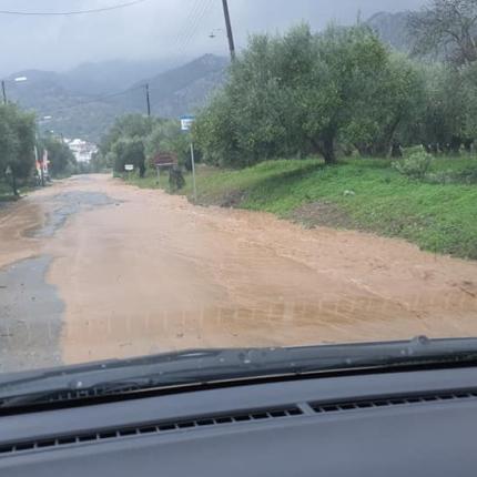 κακοκαιρία στη Χερσόνησο