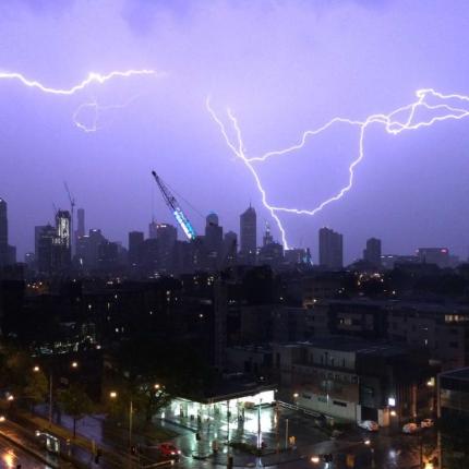 Σφοδρή κακοκαιρία έπληξε τη Μελβούρνη