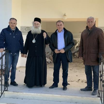 Επίσκεψη στο υπό κατασκευή Γηροκομείο