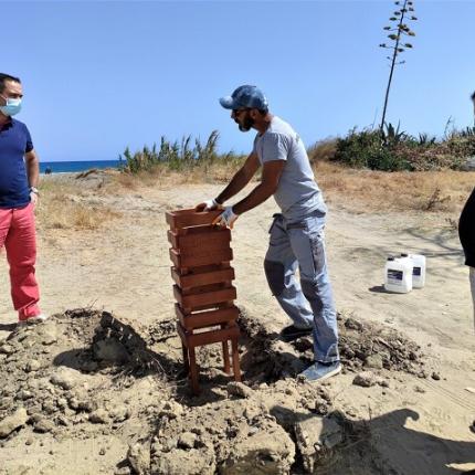 Καλαθάκια - παραλία Αμμουδάρας