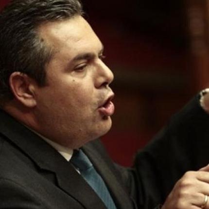 Πάνος Καμμένος: Διαγραφή χρέους και σεισάχθεια για τους πολίτες