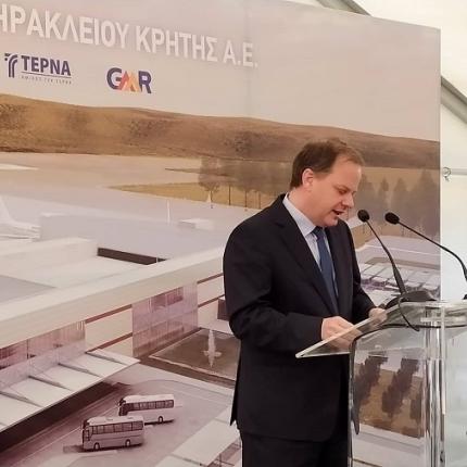 Ο Υπουργός Μεταφορών, Κώστας Καραμανλής