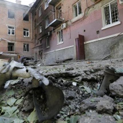 Χτυπήθηκε νοσοκομείο στο κέντρο του Ντονέτσκ