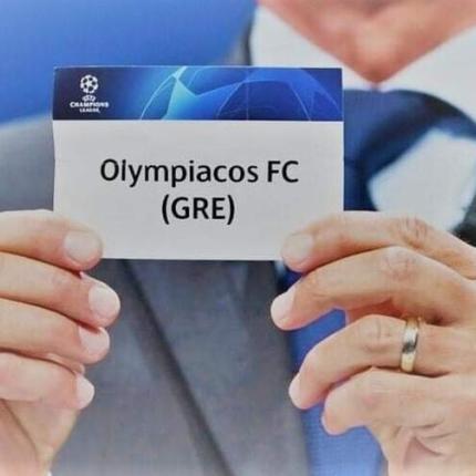 κληρωση Ολυμπιακός