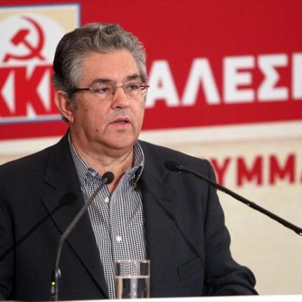 «Η χώρα οδεύει σε εκλογές» ανέφερε ο γγ της ΚΕ του ΚΚΕ,Δημήτρης Κουτσούμπας