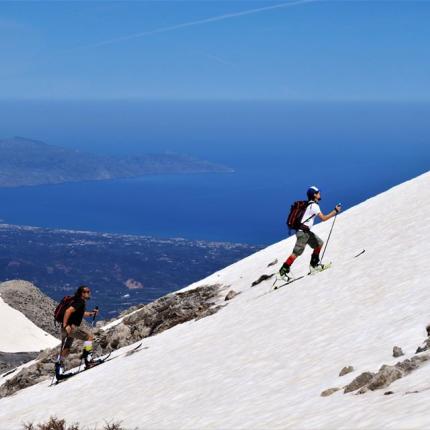σκι κρήτη μάιος