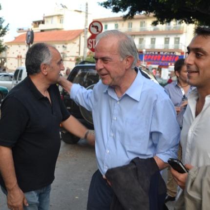 Ο Βασίλης Λαμπρινός στην Παναγίτσα του Μασταμπά 