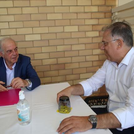 Βασίλης Λαμπρινός - Τάκης Θεοδωρικάκος