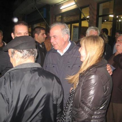Επίσκεψη του υποψηφίου δημάρχου Ηρακλείου Β. Λαμπρινού στα Καμίνια