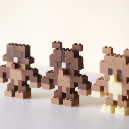 Τουβλάκια Lego με ... γεύση σοκολάτα