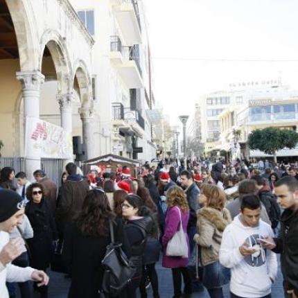 Με ψώνια της τελευταίας στιγμής περιμένουν οι Ηρακλειώτες  έμποροι να κινηθεί η αγορά 