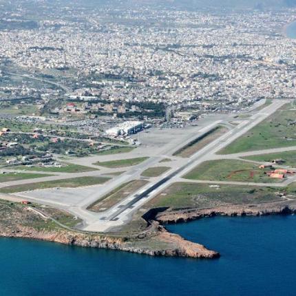 Η έκταση του αερολιμένα Ηρακλείου