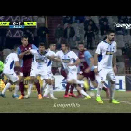 Football League: Πρωταθλητής χειμώνα ο Ηρακλής ,1-0 την ΑΕΛ(video)
