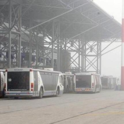 Μετ' εμποδίων οι πτήσεις στο αεροδρόμιο "Μακεδονία" λόγω ομίχλης