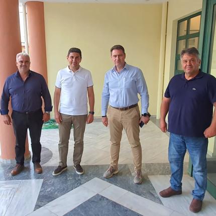 Ο Αυγενάκης στα Μάλια
