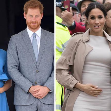 meghan-markle-baby-bump-pregnant-duchess-sussex-prince-harry-touching-royal-741319.jpg