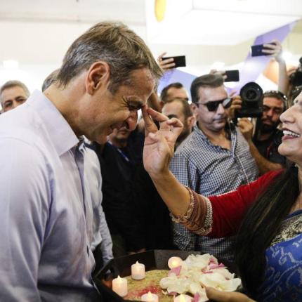 μητσοτάκης ινδία