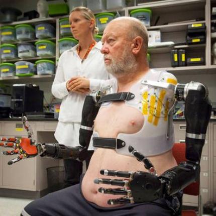 Μηχανικά χέρια κινούνται με τη ... σκέψη (βίντεο)