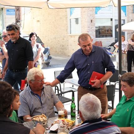 Ο Βουλευτής Σωκράτης Βαρδάκης συνομίλησε με πολίτες