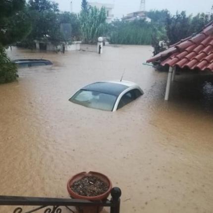 εύβοια πλημμύρες