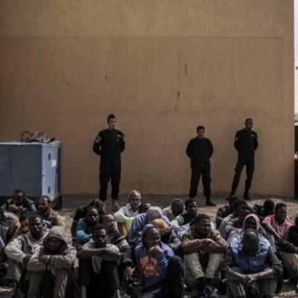 λιβύη πρόσφυγες