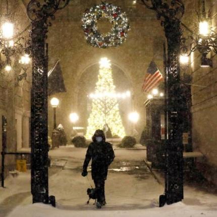 Χιόνια στη Νέα Υόρκη
