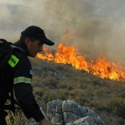 Στάχτη δύο στρέμματα στη Τύλισο από φωτιά