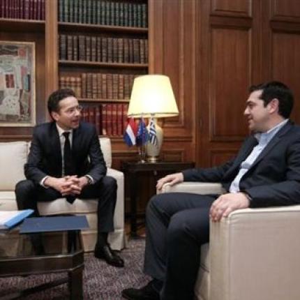 Ολοκληρώθηκε η συνάντηση του Πρωθυπουργού με τον πρόεδρο του Eurogroup